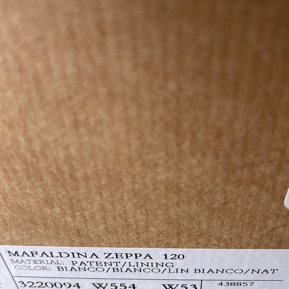 Christian Louboutin mafaldina Zeppa wedge espadrille sandal white spike sz 40 - Picture 11 of 12